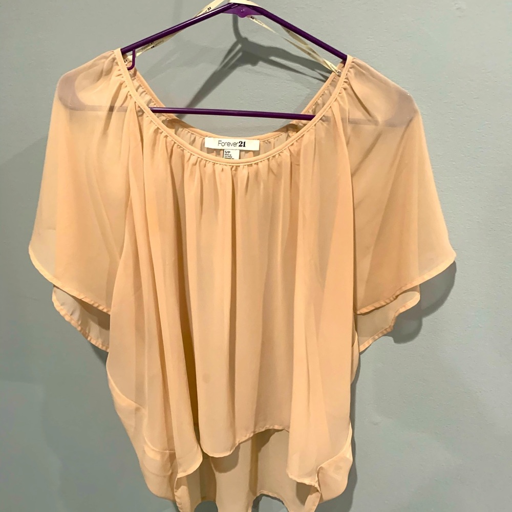 Very cute sheer top